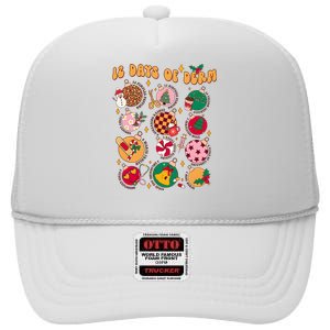 Derm Nurse 12 Days Of Nursing Hospital Christmas High Crown Mesh Back Trucker Hat