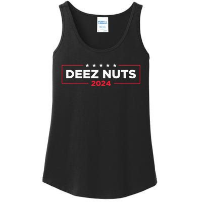 Deez Nuts 2024 Humorous Meme Campaign Ladies Essential Tank