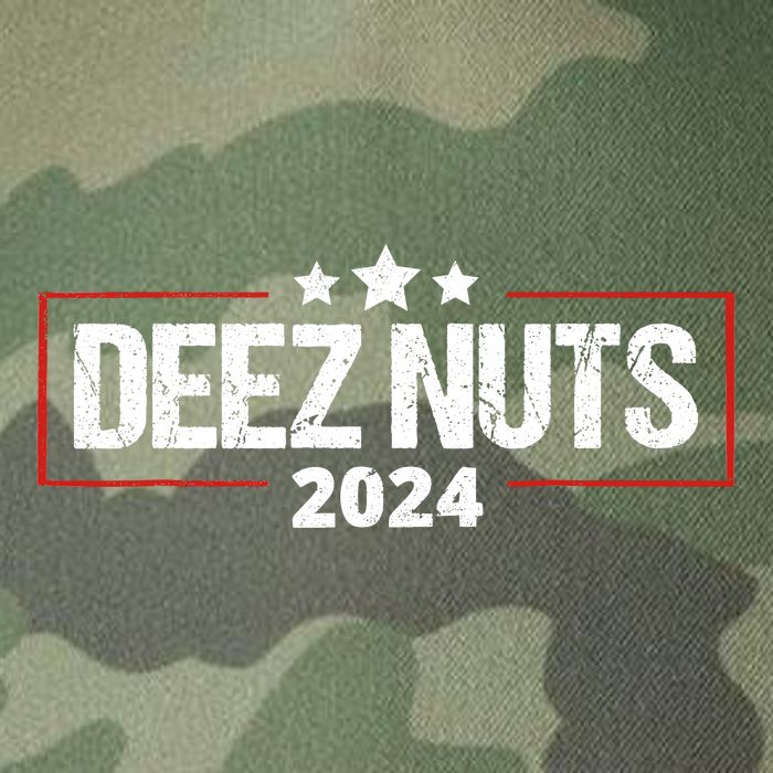 Deez Nuts 2024 Meme Campaign Funny Election Legacy Tie Dye Trucker Hat