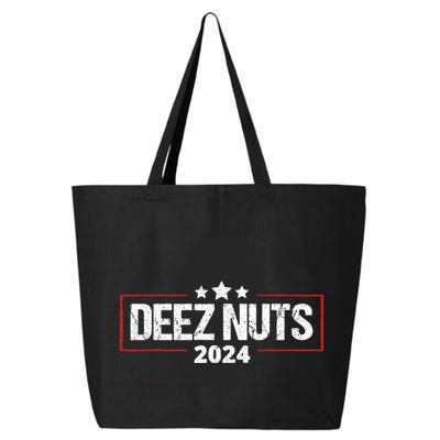 Deez Nuts 2024 Meme Campaign Funny Election 25L Jumbo Tote