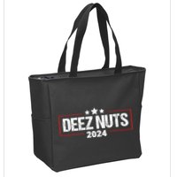 Deez Nuts 2024 Meme Campaign Funny Election Zip Tote Bag