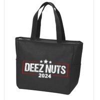 Deez Nuts 2024 Meme Campaign Funny Election Zip Tote Bag
