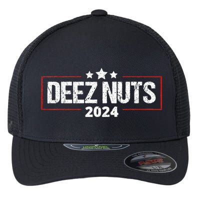 Deez Nuts 2024 Humorous Meme Campaign Flexfit Unipanel Trucker Cap