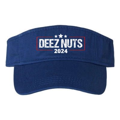 Deez Nuts 2024 Humorous Meme Campaign Valucap Bio-Washed Visor