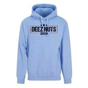 Deez Nuts 2024 Humorous Meme Campaign Unisex Surf Hoodie