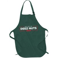 Deez Nuts 2024 Humorous Meme Campaign Full-Length Apron With Pockets
