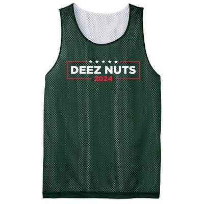 Deez Nuts 2024 Humorous Meme Campaign Mesh Reversible Basketball Jersey Tank