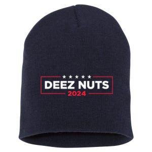 Deez Nuts 2024 Humorous Meme Campaign Short Acrylic Beanie