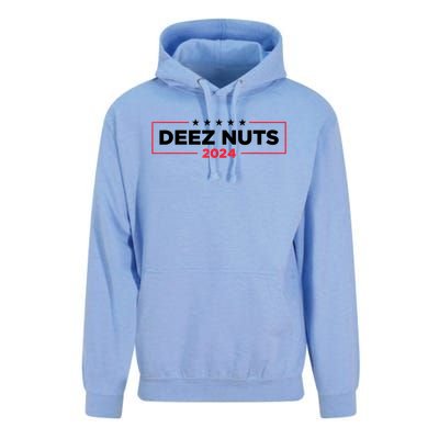 Deez Nuts 2024 Humorous Meme Campaign Unisex Surf Hoodie