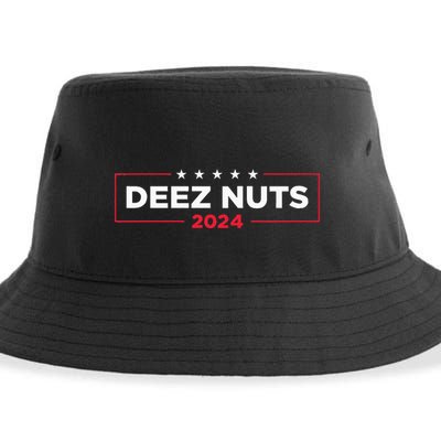 Deez Nuts 2024 Humorous Meme Campaign Novelty Sustainable Bucket Hat