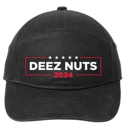 Deez Nuts 2024 Humorous Meme Campaign Novelty 7-Panel Snapback Hat