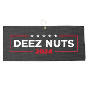 Deez Nuts 2024 Humorous Meme Campaign Novelty Large Microfiber Waffle Golf Towel