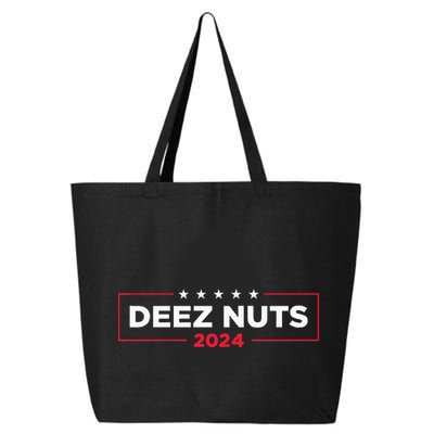 Deez Nuts 2024 Humorous Meme Campaign Novelty 25L Jumbo Tote