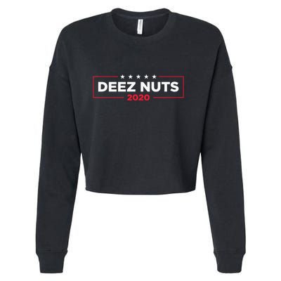 Deez Nuts 2020 Humorous Meme Campaign Cropped Pullover Crew