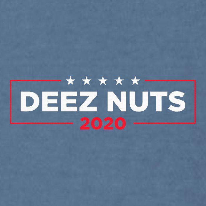 Deez Nuts 2020 Humorous Meme Campaign Garment-Dyed Sweatshirt