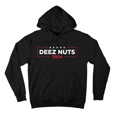 Deez Nuts 2024 Humorous Meme Campaign Women Novelty Hoodie