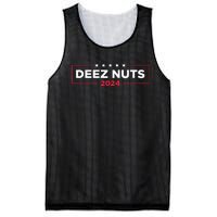 Deez Nuts 2024 Humorous Meme Campaign Women Novelty Mesh Reversible Basketball Jersey Tank