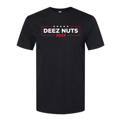 Deez Nuts 2024 Humorous Meme Campaign Women Novelty Softstyle CVC T-Shirt