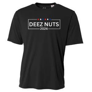 Deez Nuts 2024  Funny 2024 Presidential Election Cooling Performance Crew T-Shirt