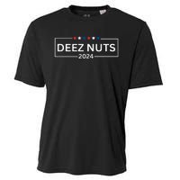 Deez Nuts 2024  Funny 2024 Presidential Election Cooling Performance Crew T-Shirt