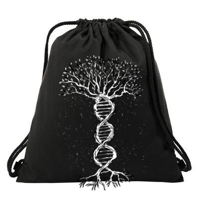 DNA Tree Drawstring Bag