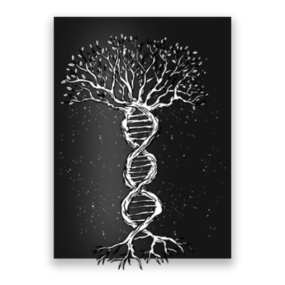 DNA Tree Poster