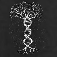 DNA Tree Golf Towel