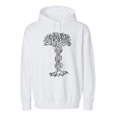 DNA Tree Garment-Dyed Fleece Hoodie