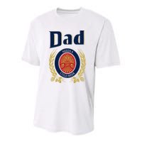 Dad Needs A Cold Beer Youth Performance Sprint T-Shirt