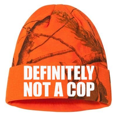 Definitely Not A Cop Kati Licensed 12" Camo Beanie