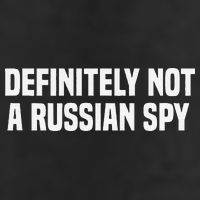 Definitely Not A Russian Spy Costume Halloween Party Adult Drive Performance Visor