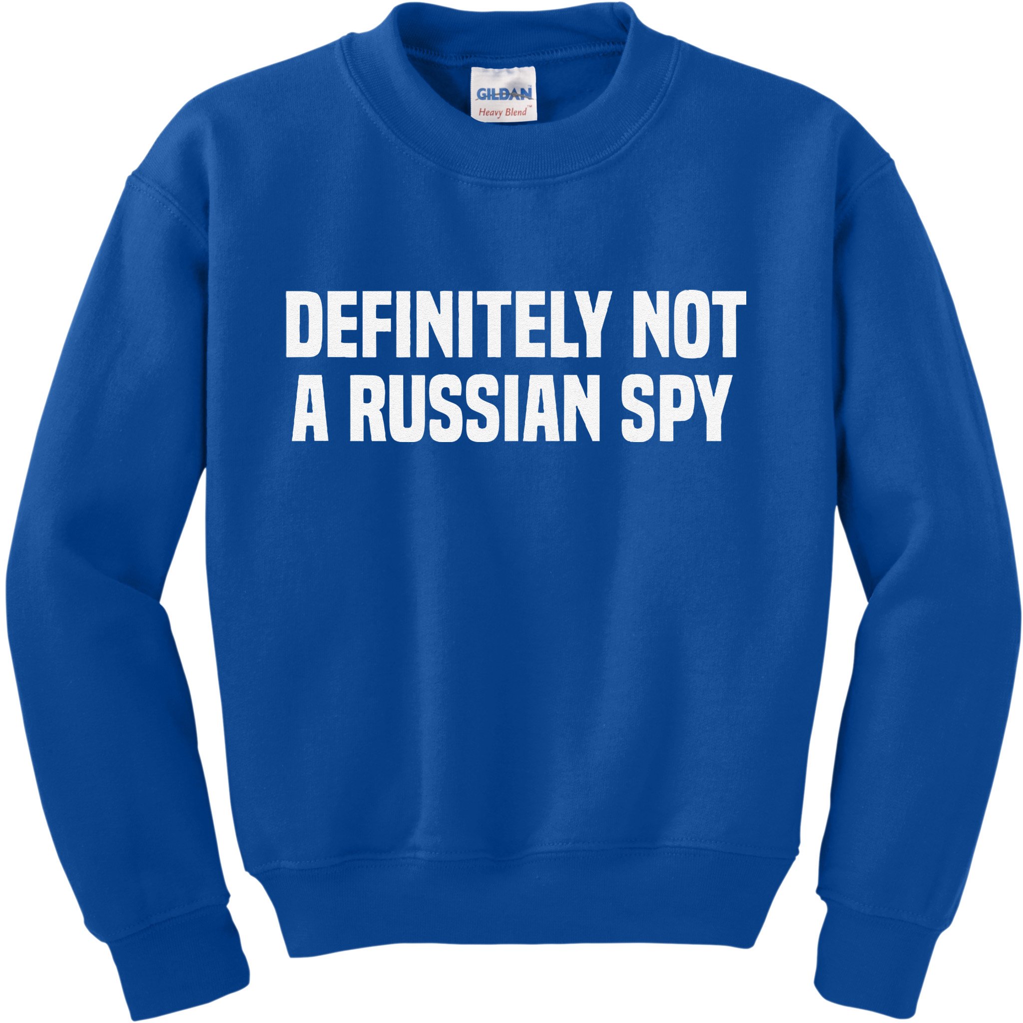 Definitely Not A Russian Spy Costume Halloween Party Kids Sweatshirt