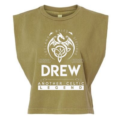 Drew Name Another Celtic Legend Drew Garment-Dyed Women's Muscle Tee