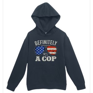 Definitely Not A Cop Undercover Police Operation Detective Urban Pullover Hoodie