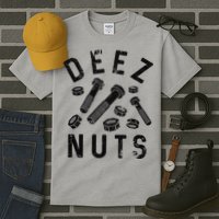 DEEZ NUTS (AND BOLTS) Tall T-Shirt