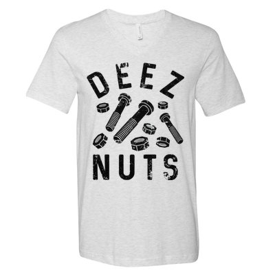 DEEZ NUTS (AND BOLTS) V-Neck T-Shirt
