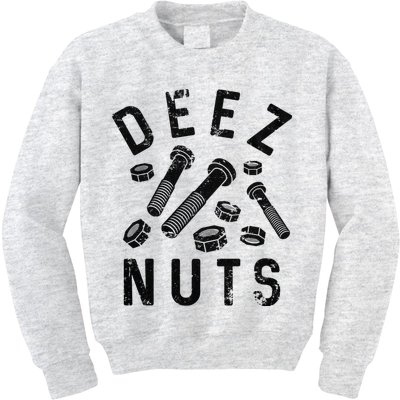 DEEZ NUTS (AND BOLTS) Kids Sweatshirt