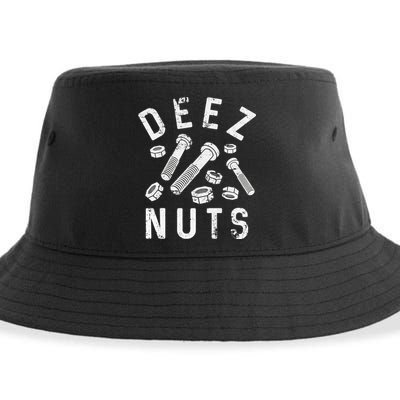 DEEZ NUTS (AND BOLTS) Sustainable Bucket Hat