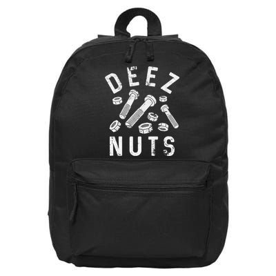 DEEZ NUTS (AND BOLTS) 16 in Basic Backpack