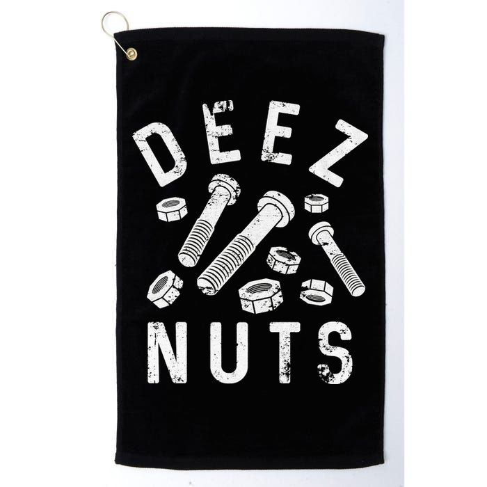 DEEZ NUTS (AND BOLTS) Golf Towel