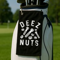 DEEZ NUTS (AND BOLTS) Golf Towel