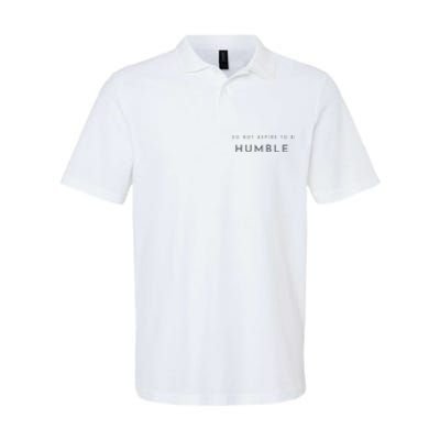 Do Not Aspire To Be Humble Inspired kamala harris  Softstyle Adult Sport Polo