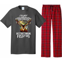 Deer Not Always Thinking About Hunting Sometimes Fishing Pajama Set