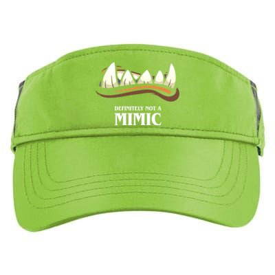 Definitely Not A Mimic Tabletop Rpg Gaming Adult Drive Performance Visor