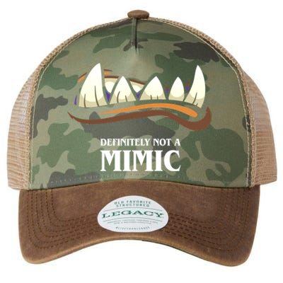 Definitely Not A Mimic Tabletop Rpg Gaming Legacy Tie Dye Trucker Hat