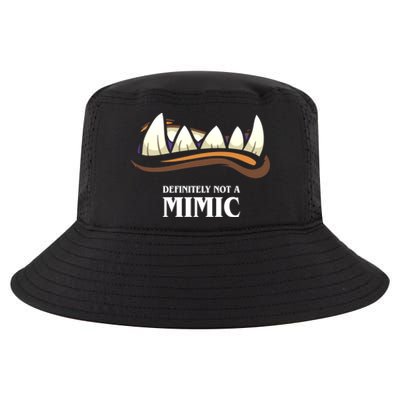 Definitely Not A Mimic Tabletop Rpg Gaming Cool Comfort Performance Bucket Hat