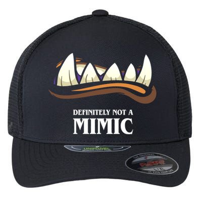 Definitely Not A Mimic Tabletop Rpg Gaming Flexfit Unipanel Trucker Cap