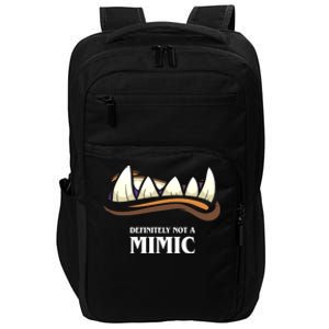 Definitely Not A Mimic Tabletop Rpg Gaming Impact Tech Backpack