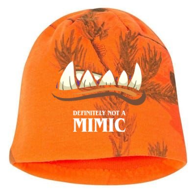 Definitely Not A Mimic Tabletop Rpg Gaming Kati - Camo Knit Beanie