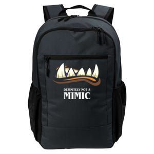 Definitely Not A Mimic Tabletop Rpg Gaming Daily Commute Backpack